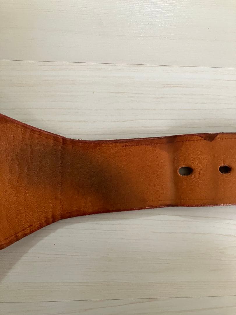 ウエサカ　ウェイトリフティング プレミアムベルト S ２枚張り シングルピン