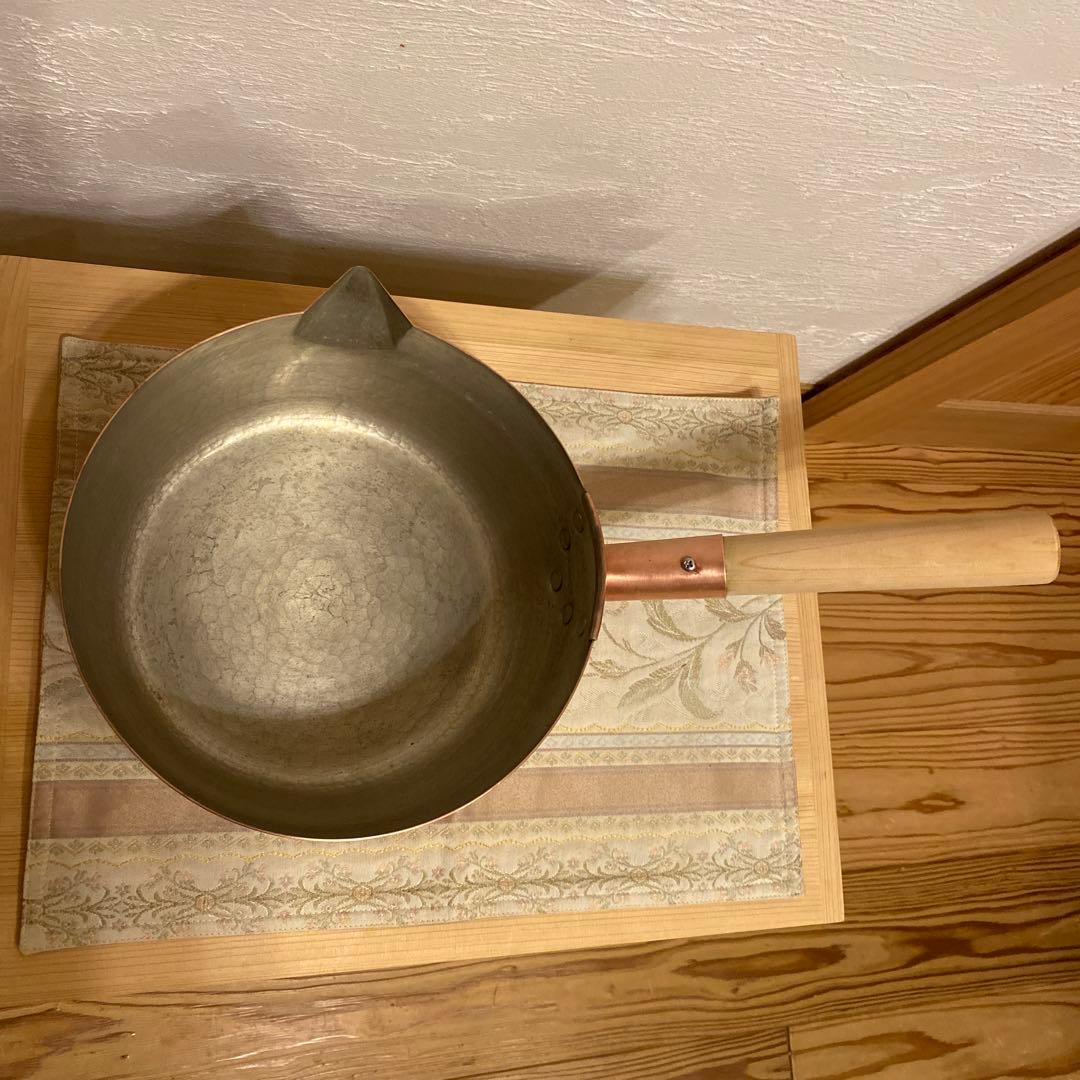鎚起銅器　行平鍋