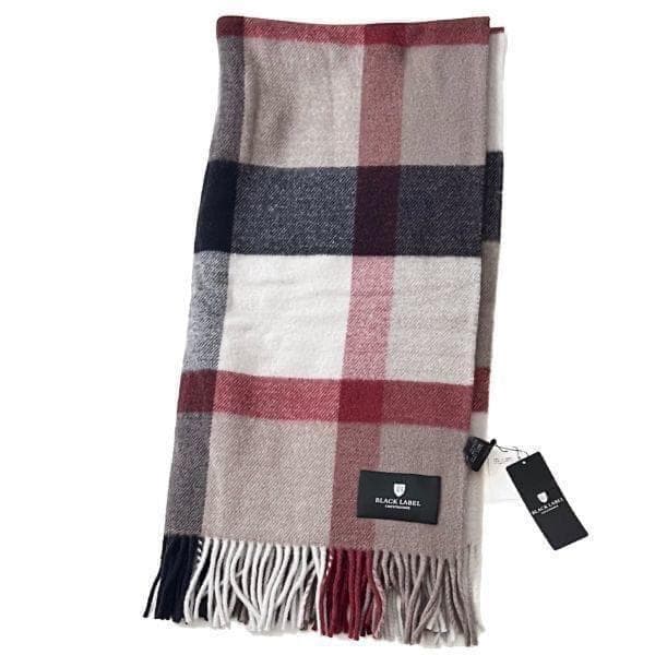 新品 ブラックレーベルクレストブリッジ 大判ブランケットストールマフラーベージュ