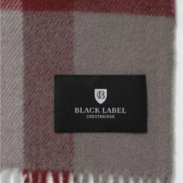 新品 ブラックレーベルクレストブリッジ 大判ブランケットストールマフラーベージュ