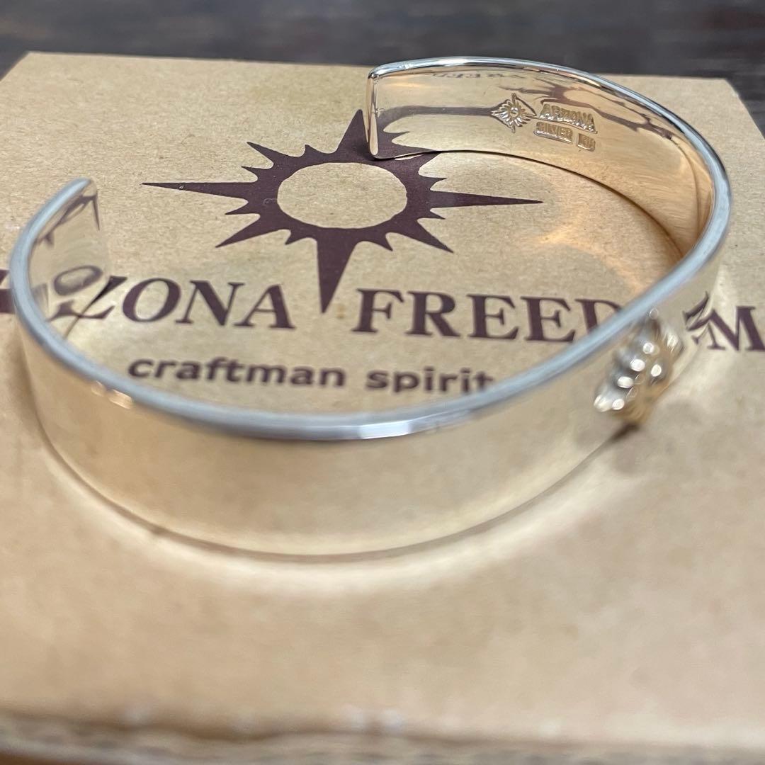 12mm k18 極美品　B-19a アリゾナフリーダム バングル ブレスレット