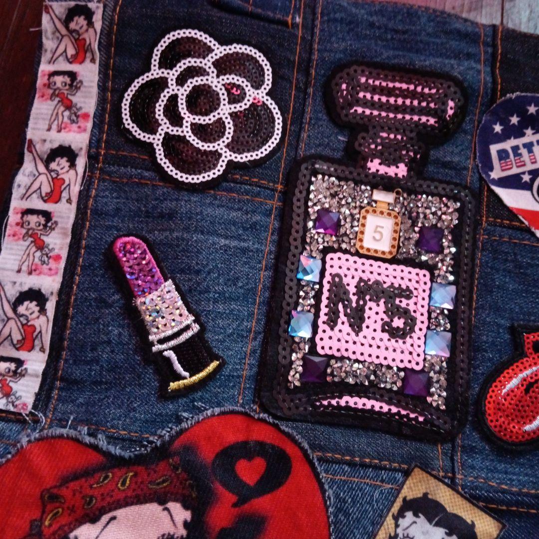 ベティ・ブープ デニムトートバッグ