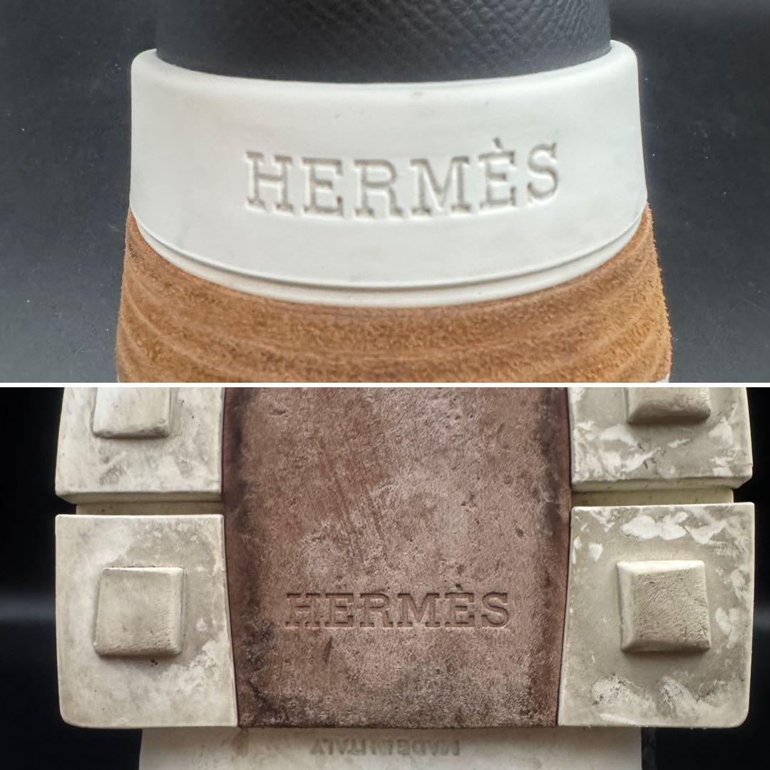 【美品】エルメス ヴォルテージ スニーカー メンズ メッシュ 黒 サイズ29cm