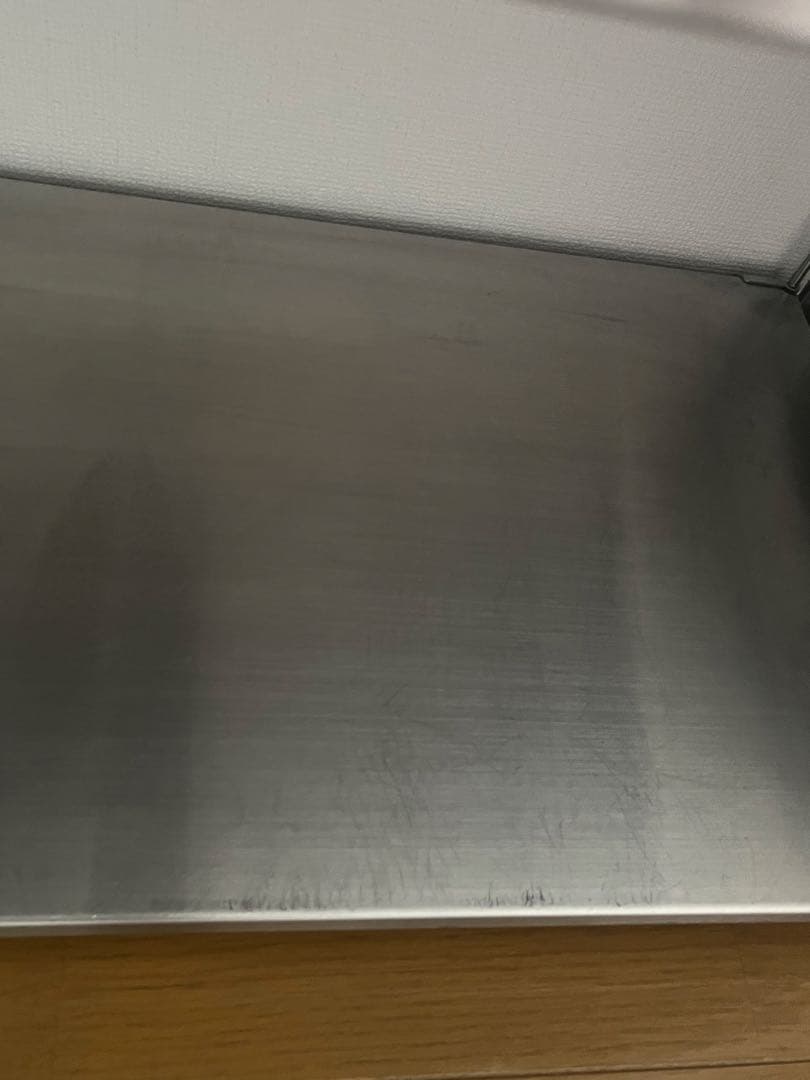 【17日まで】ステンレスユニットシェルフ　ステンレス棚　ワイド　中　無印良品