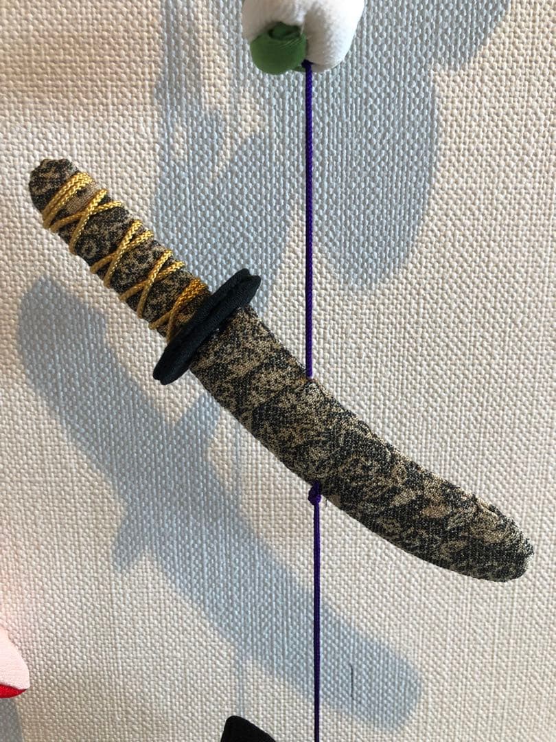 端午の節句の壁掛け①　吊るし飾り　吊るし雛