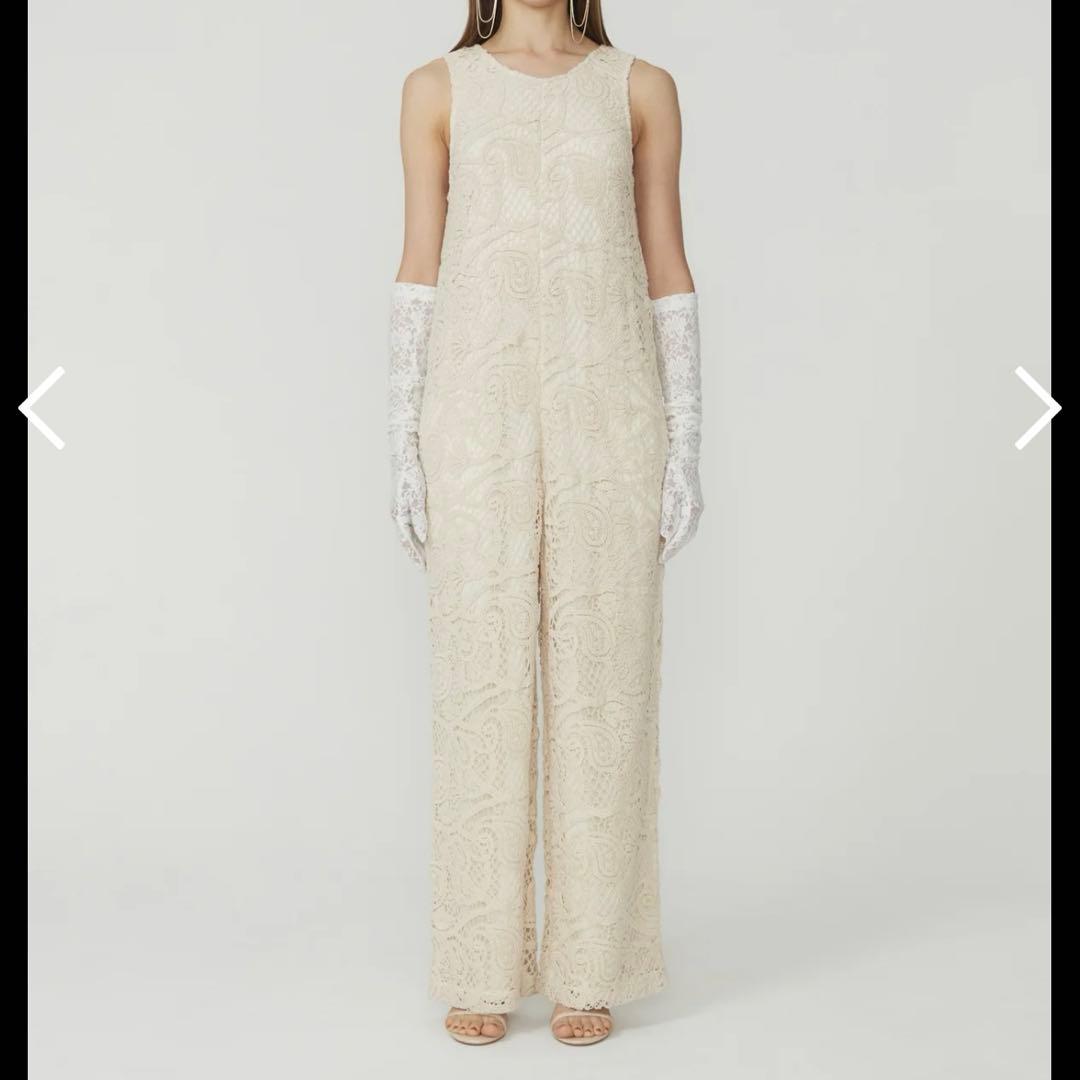 サロペット・オーバーオール・オールインワン eaphi BACK RIBBON LACE ROMPERS