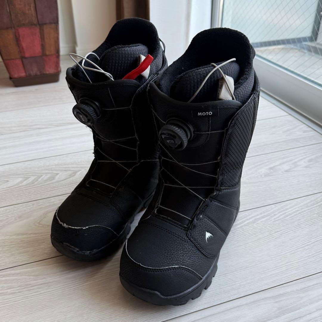 中古品★BURTON MOTO スノーボードブーツ ブラック