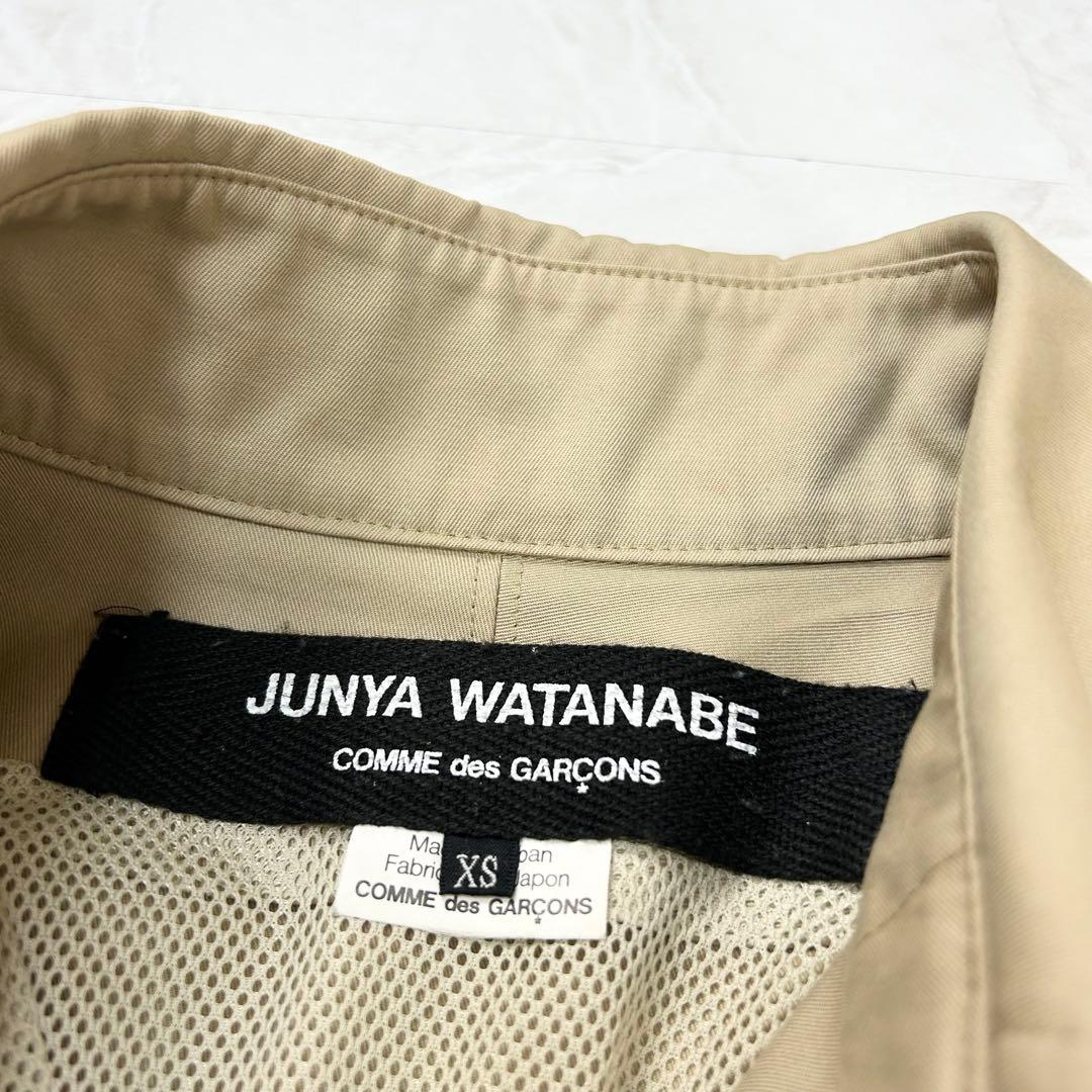 ジュンヤワタナベコムデギャルソン 変形 ポンチョ トレンチコート XS