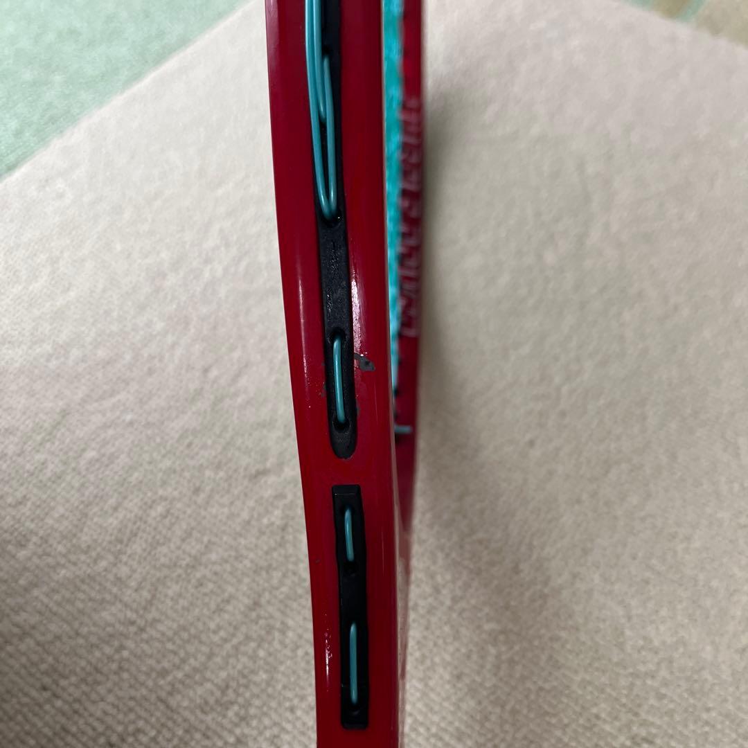 YONEX Ti7500レッド ラケット(軟式用)