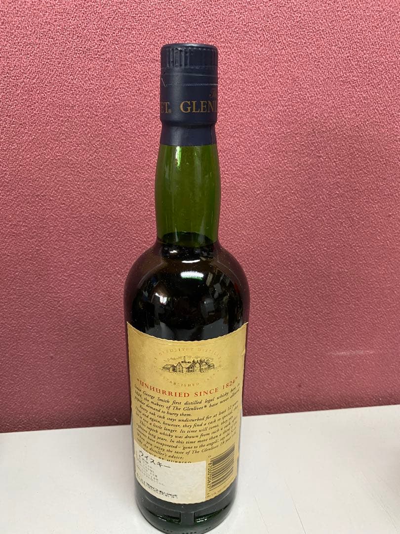 未開栓 グレンリベット 18年 旧ボトル ピュアシングルモルト 700ml