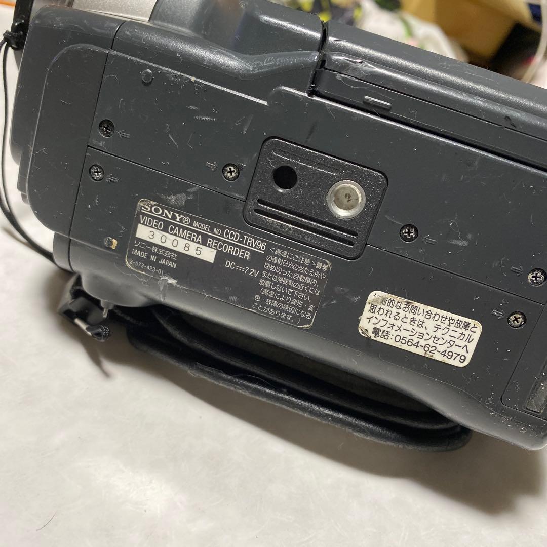 訳あり品SONY VideoHi8Handycam CCD-TRV96 ③