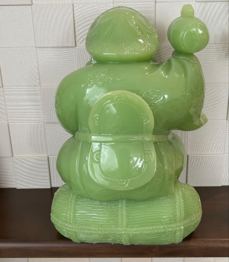 七福神 置物 大黒天　縁起物 置物 インテリア 翡翠色 商売繁盛 金運アップ