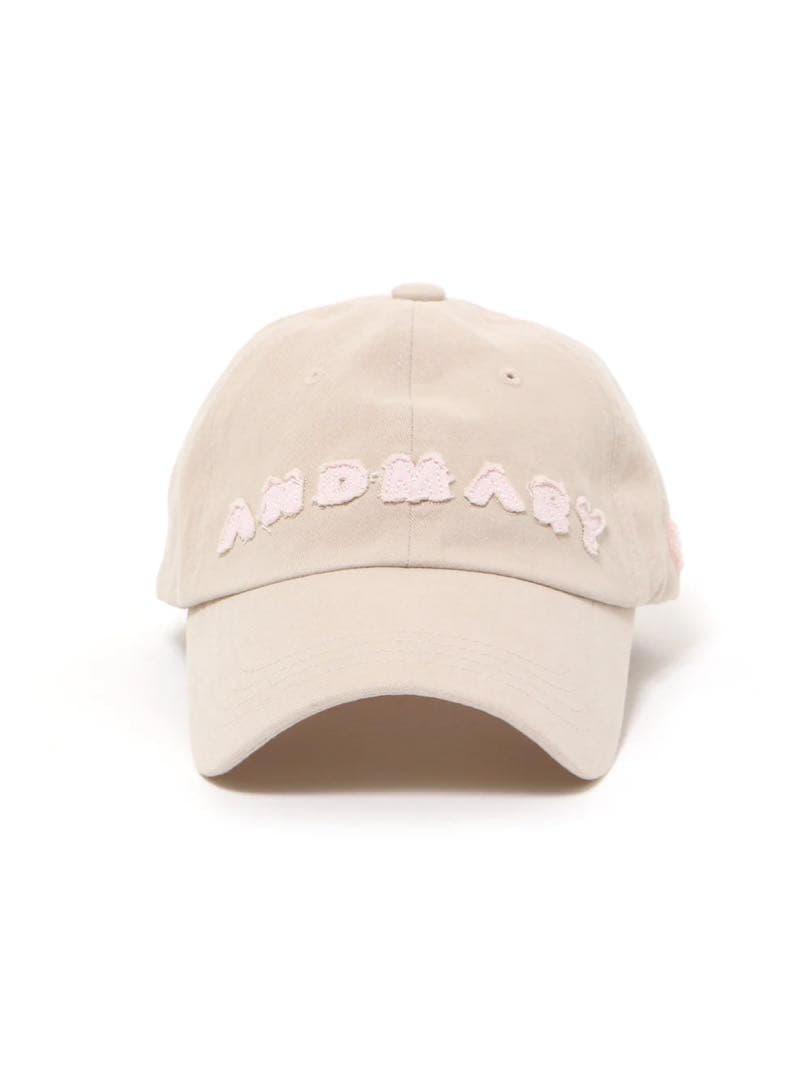 帽子 andmary Mary logo cap
