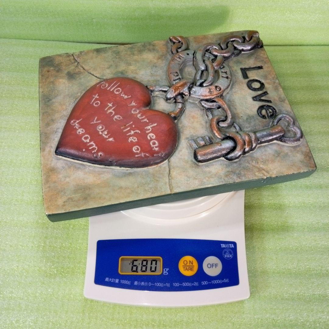 壁飾り　LOVE　ハート　heart　吊り下げ　壁掛け　サインボード　プレート