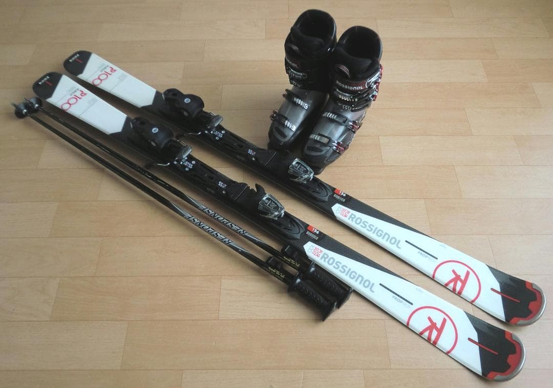 ■12月・1月限定■送料無料ロシニョール■メンズスキーセット■156/26.5■