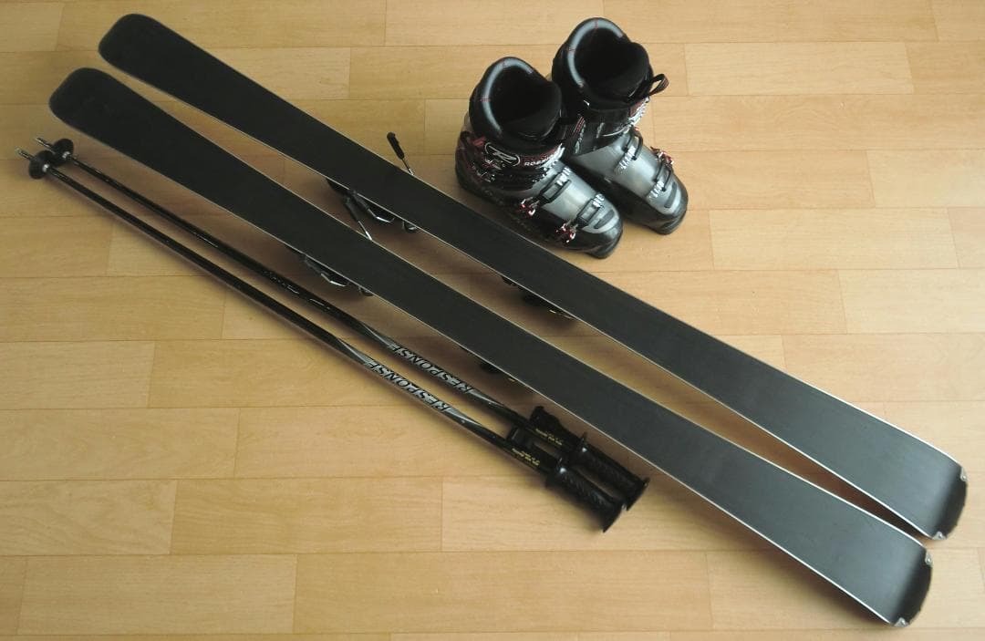 ■12月・1月限定■送料無料ロシニョール■メンズスキーセット■156/26.5■