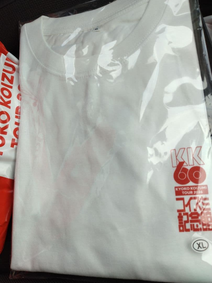 コイズミ記念Tシャツ XL ホワイト　小泉今日子　キョンキョン