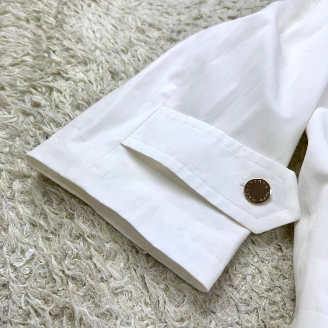 マッキントッシュロンドン ロズリー ウェザーコットンステンカラーショートコート