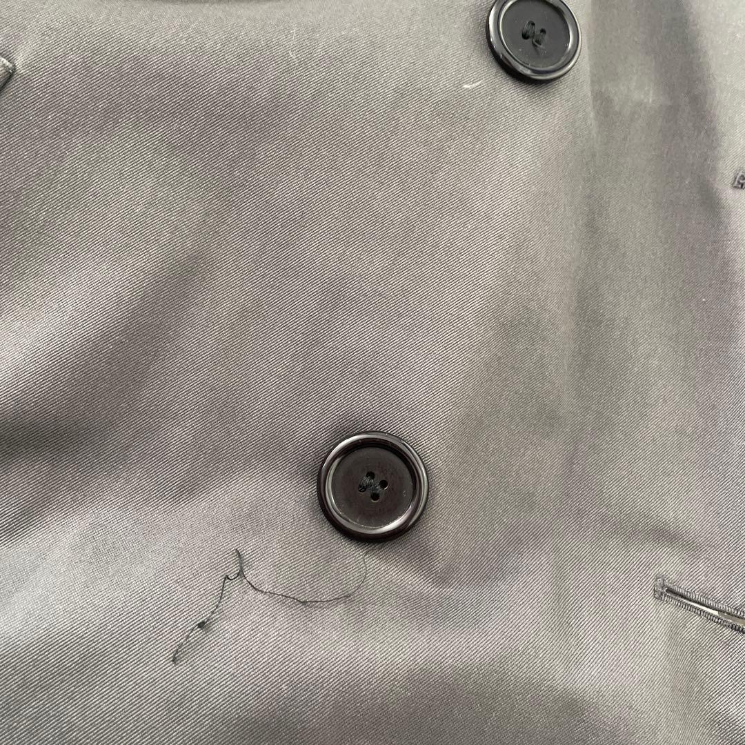 BURBERRY ナイロンコート　メンズ　グレー　ベルトなし