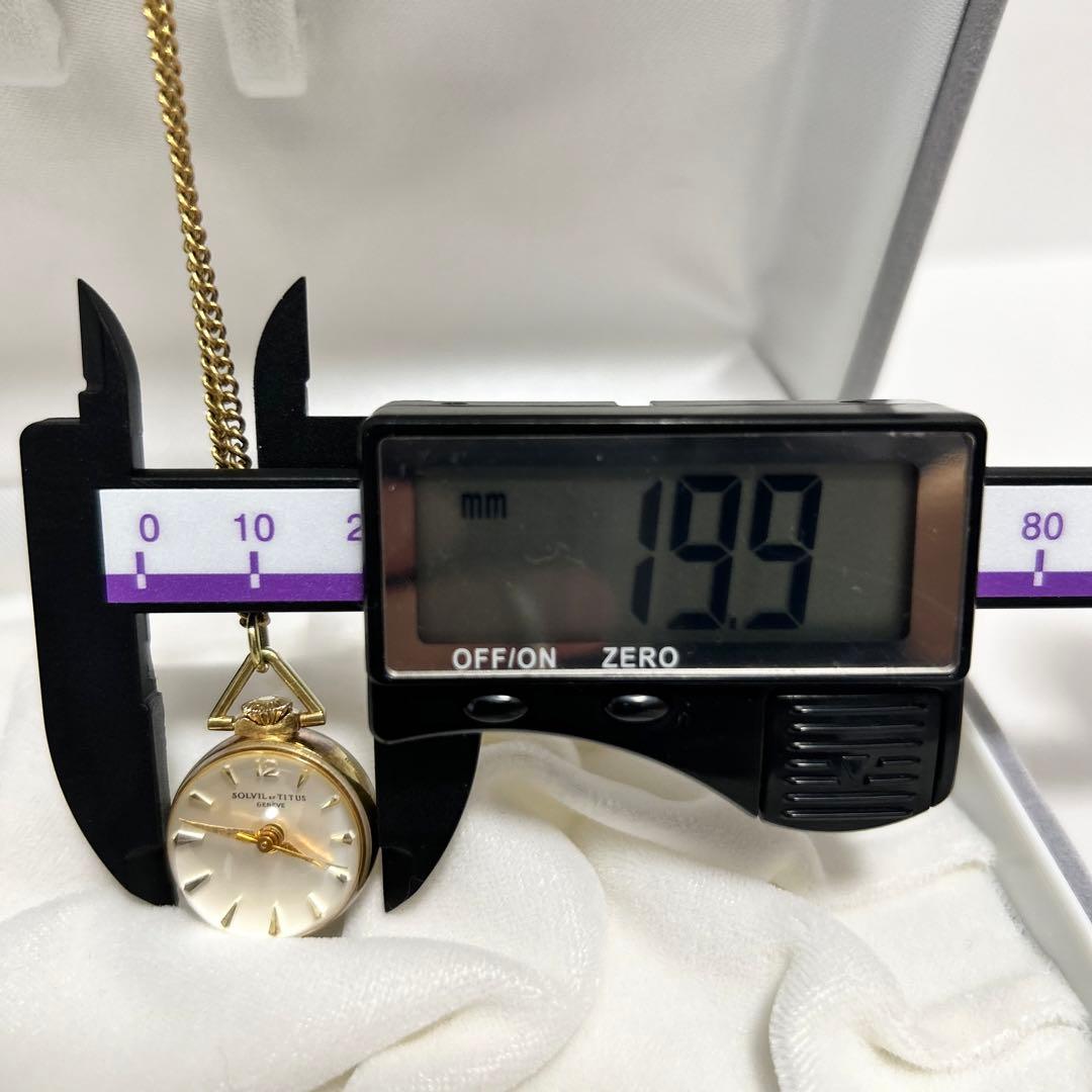 希少 SOLVIL ET TITUS ソルビエタイタス 球体 ペンダントウォッチ
