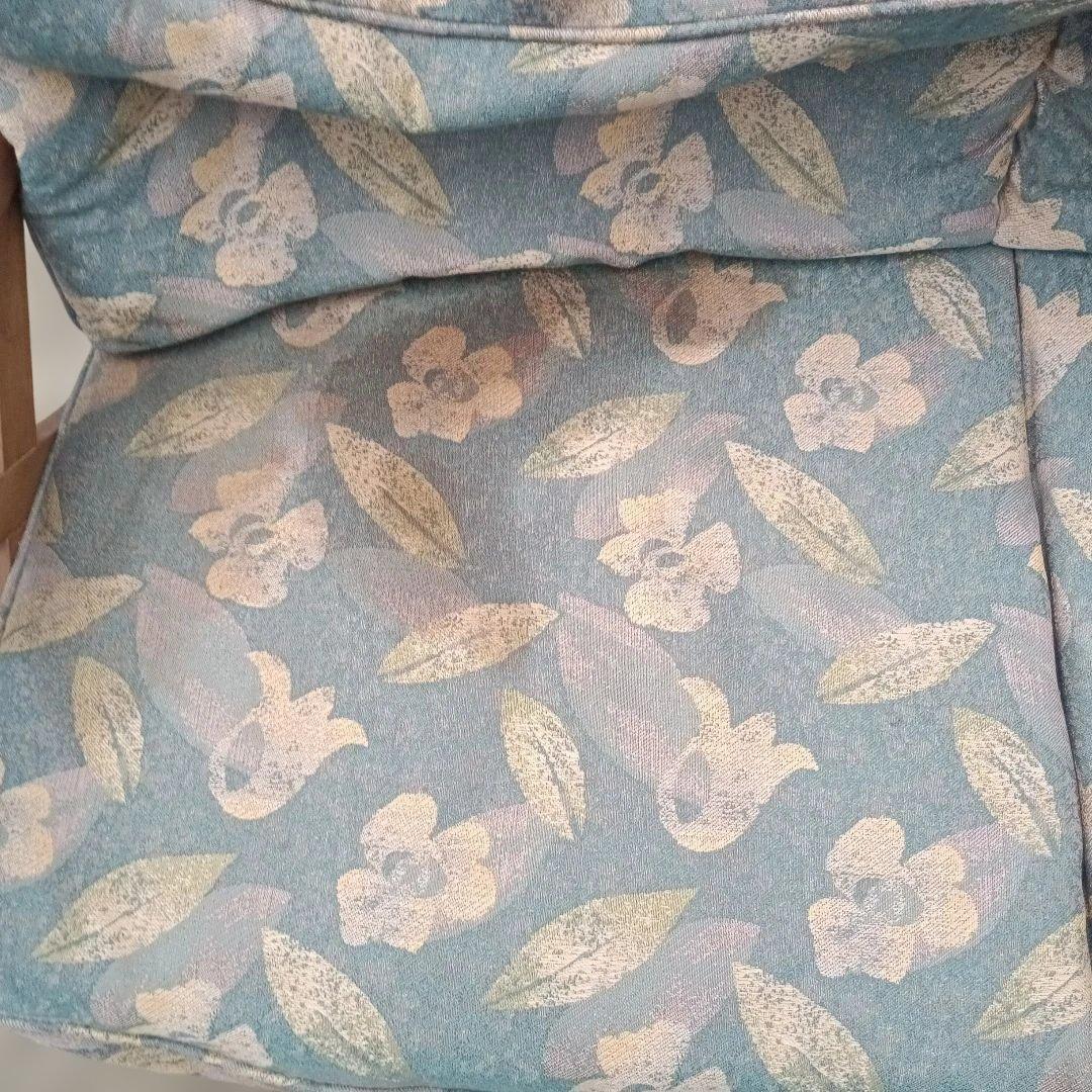 5077）カリモク　２人掛けソファー　難有品