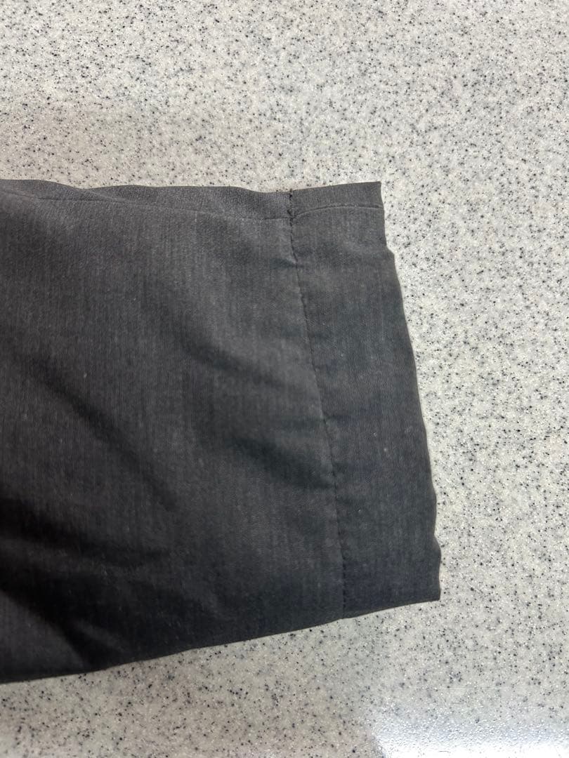 DANTON グレー ファー付きダウンジャケット