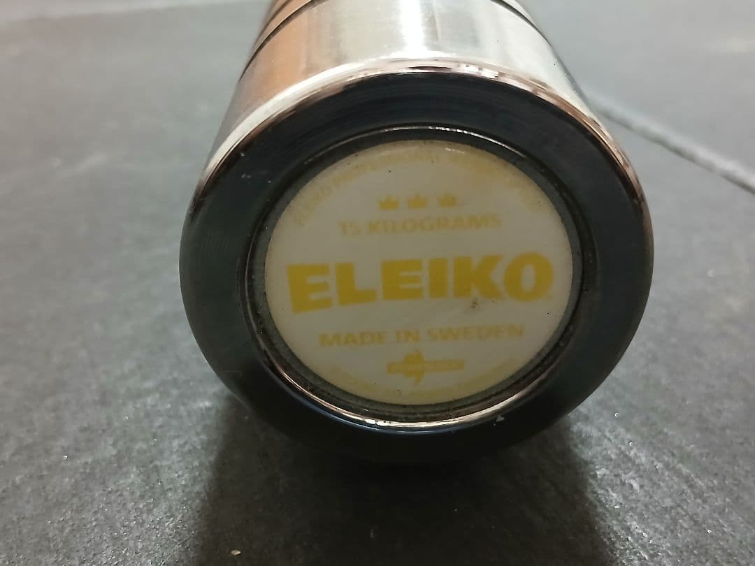 ELEIKO 15kg エレイコオリンピック リフティングトレーニングバーベル