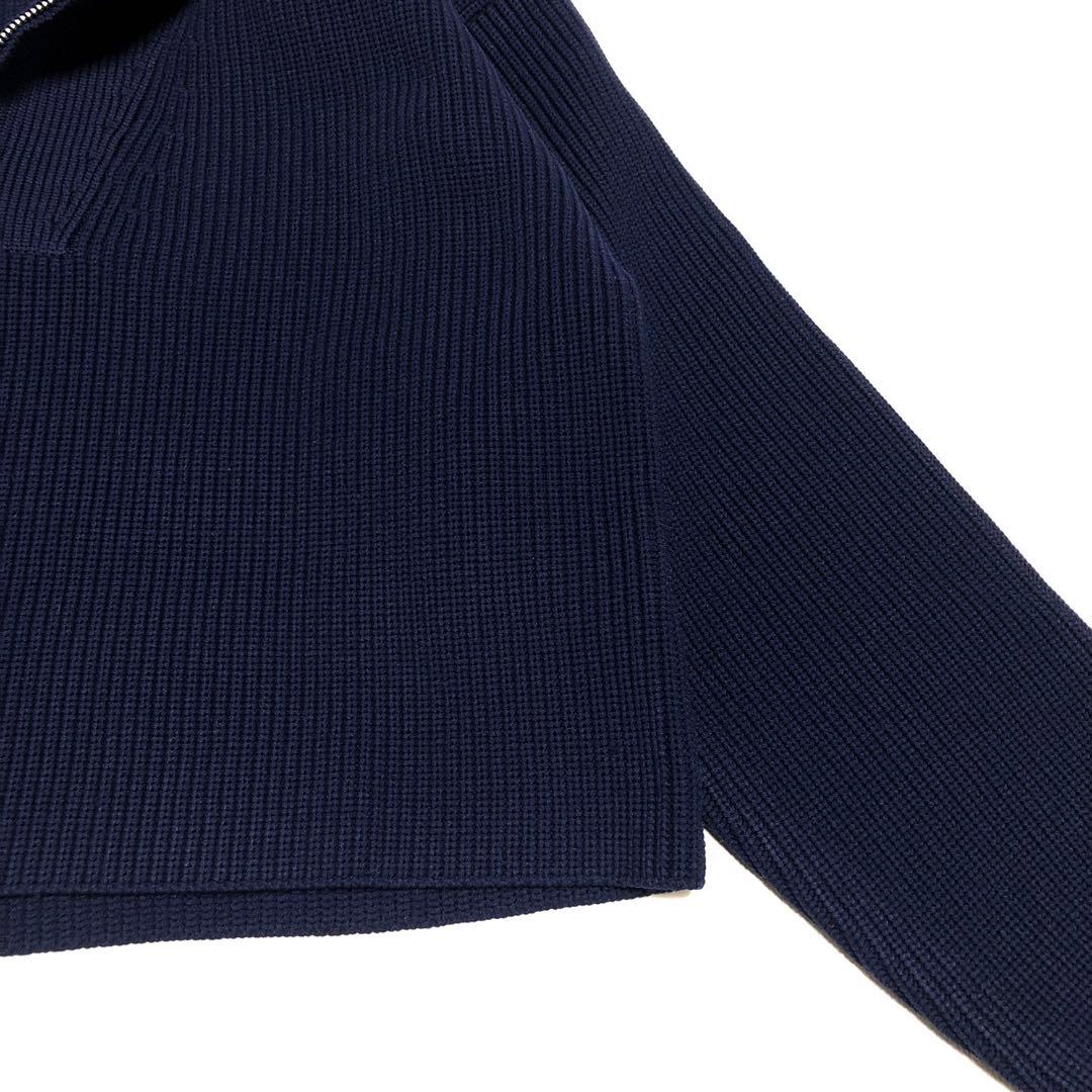 美品　ウィムガゼット　THE PAUSE　ビッグカラーハーフジッププルオーバー