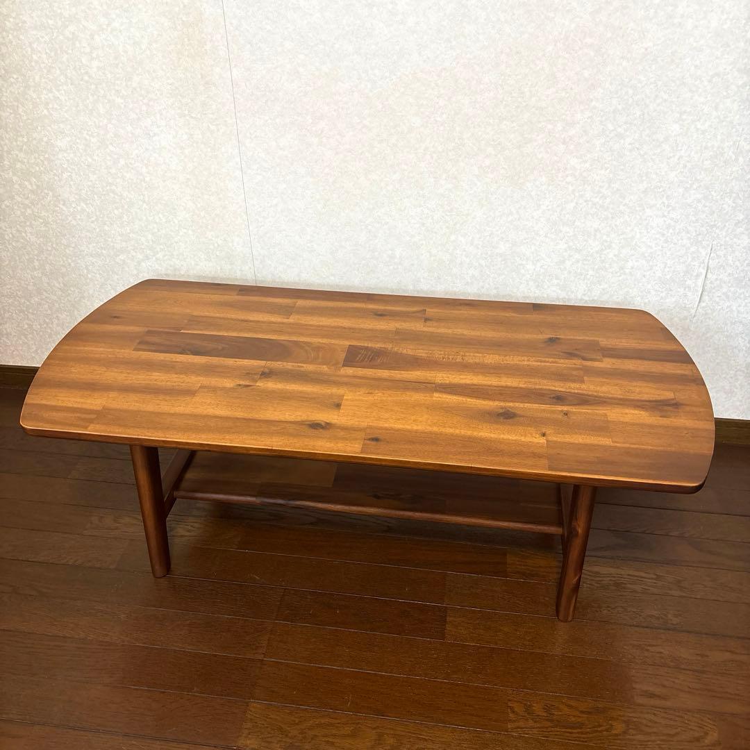 【美品】unico SWELLA ローテーブル センターテーブル