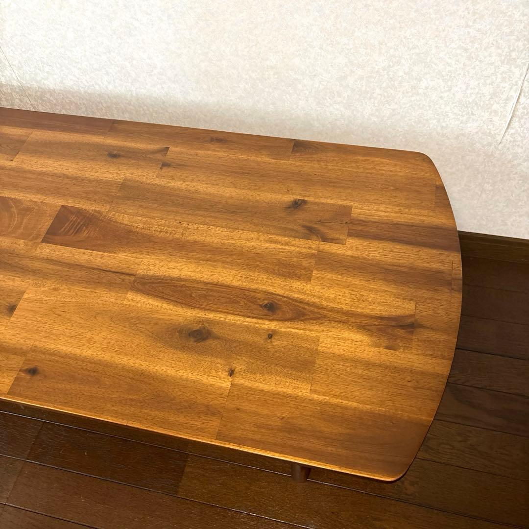 【美品】unico SWELLA ローテーブル センターテーブル