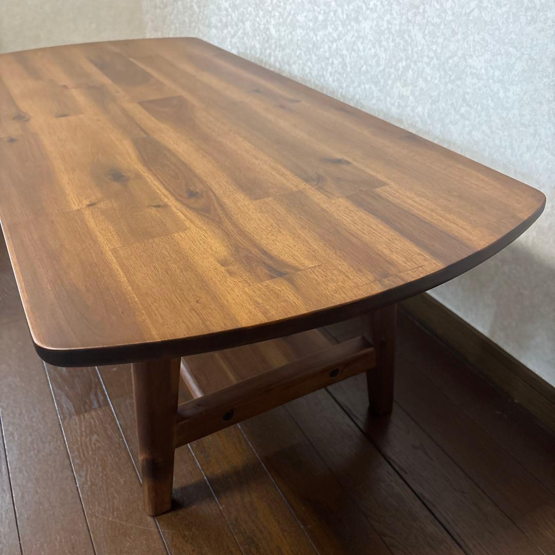 【美品】unico SWELLA ローテーブル センターテーブル