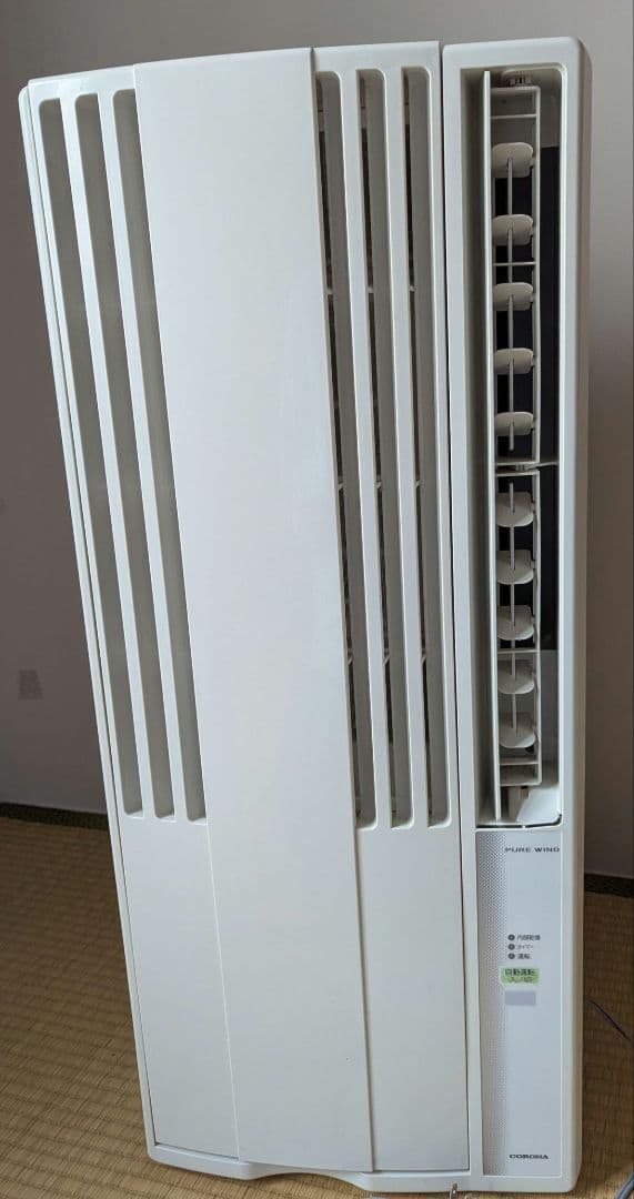 コロナ 窓用エアコン CW-1616 取付枠付き ルームエアコン