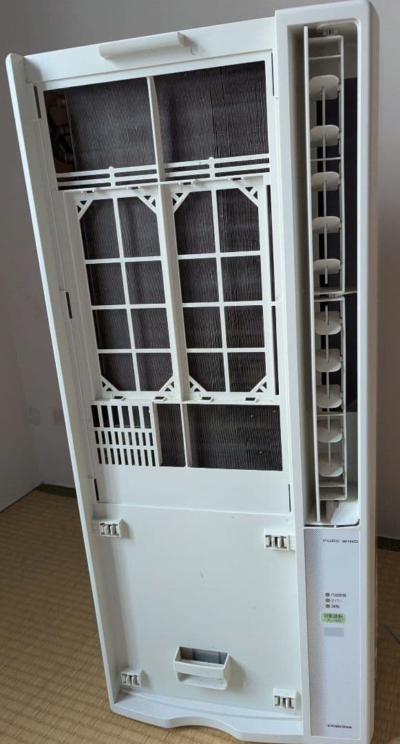 コロナ 窓用エアコン CW-1616 取付枠付き ルームエアコン