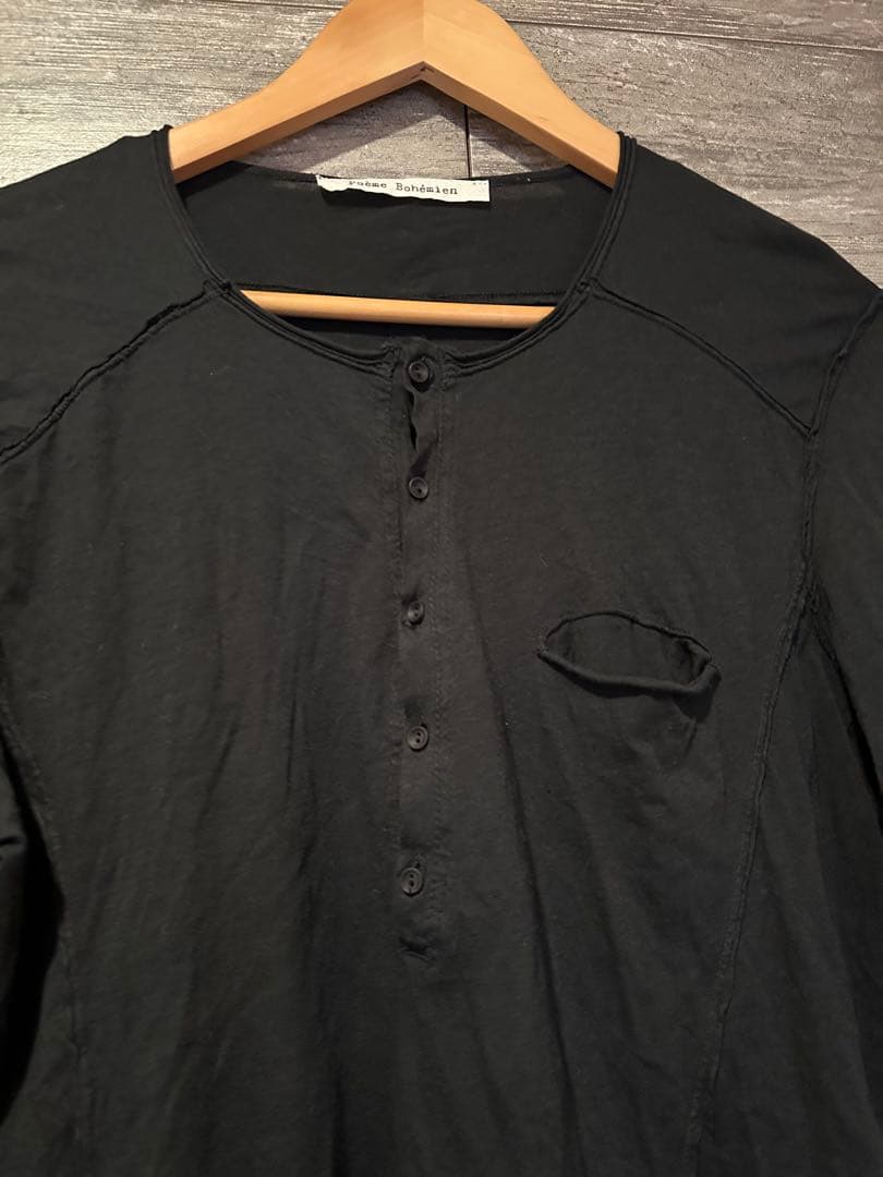 poeme bohemien ヘンリーネック　カットソー　48