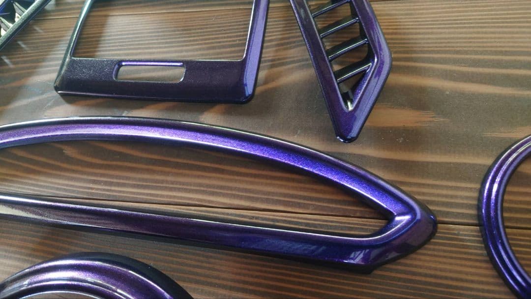 トヨタ86 BRZ zn6zc6マジョーラ パープル×ブルー室内カバーフルセット