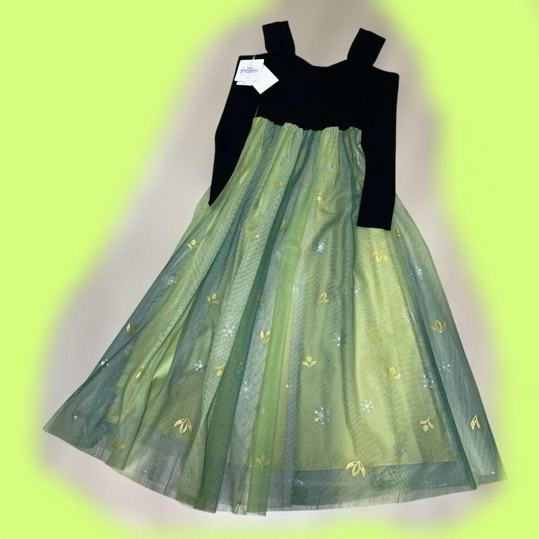 は*ん様 マーキュリーデュオ　アナと雪の女王　チュールドッキングワンピース　ハロ