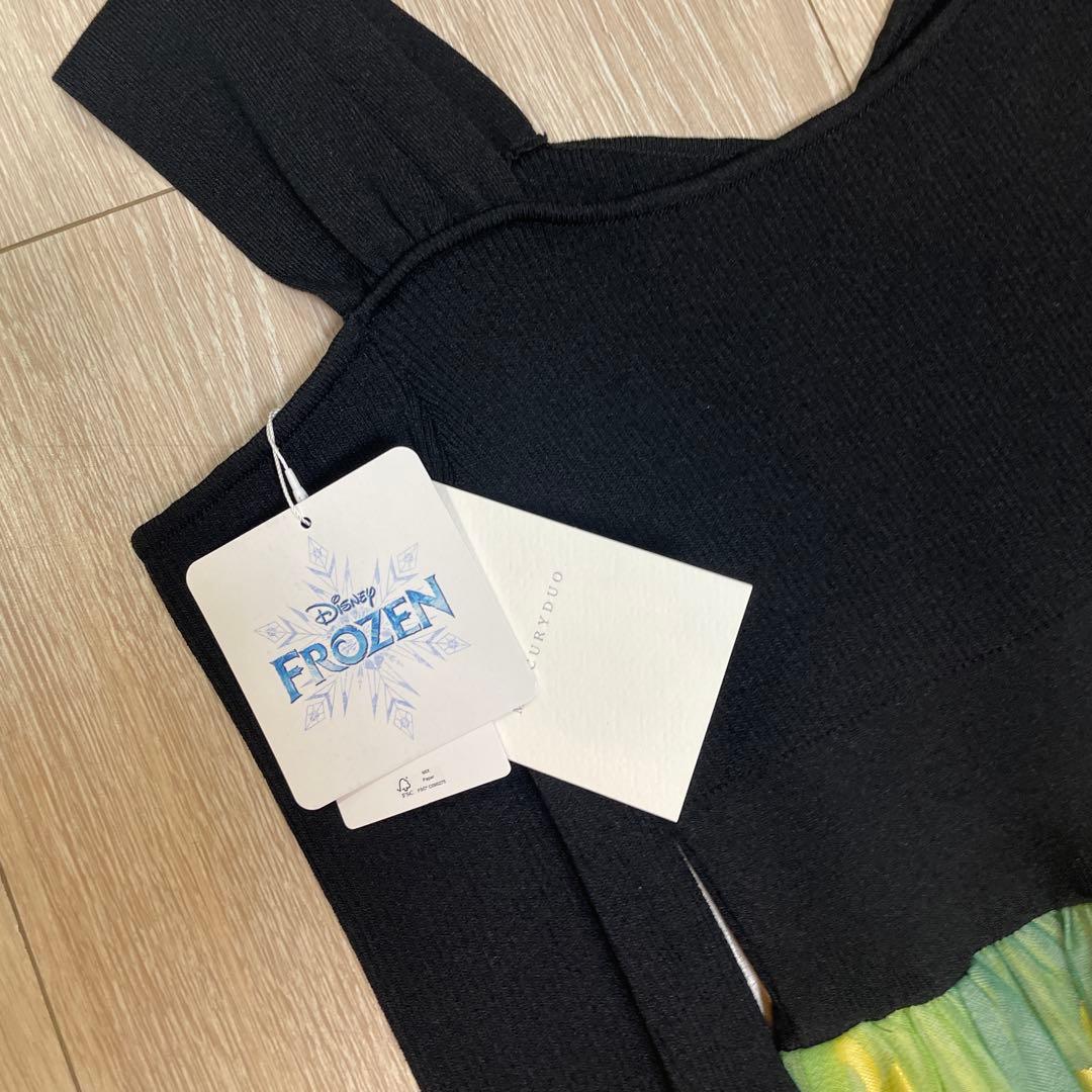 は*ん様 マーキュリーデュオ　アナと雪の女王　チュールドッキングワンピース　ハロ