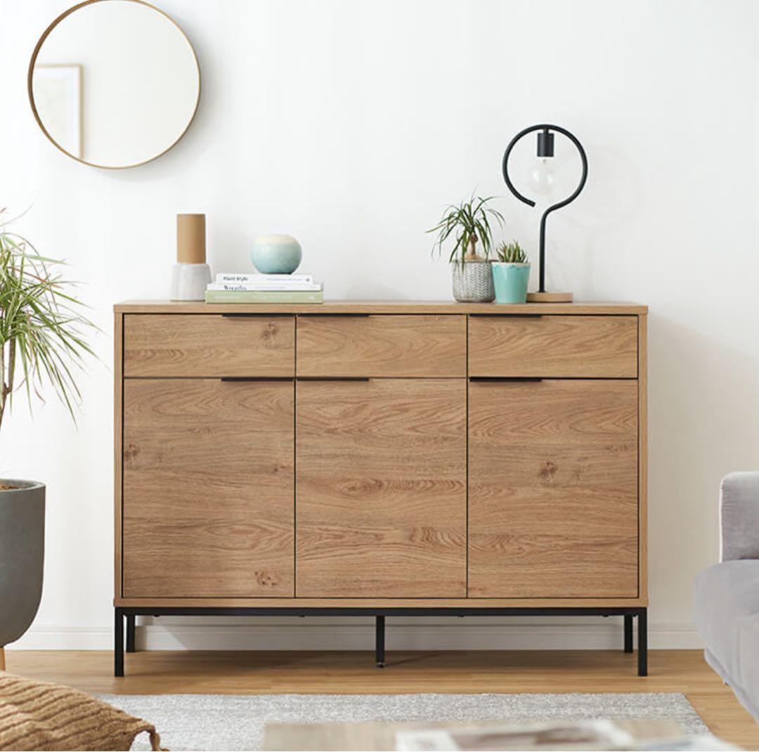 【値下げ】LOWYA ロウヤ シェルフ キャビネット チェスト 収納棚　美品