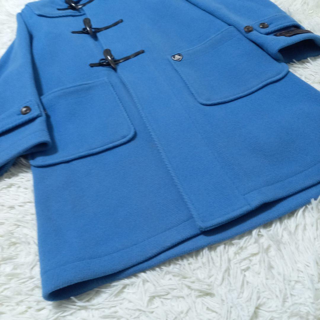 ●良品●　ORCIVAL　Le Tinte　ヘリンボーン　ダッフルコート　ブルー
