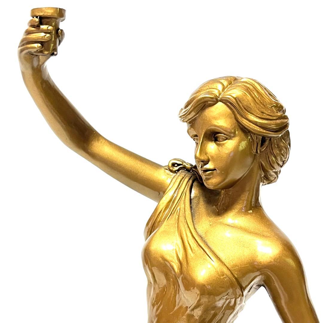 希少■新品■SEIKO■置き時計・振り子時計・女神・ヴィーナス・ブロンズ・レトロ