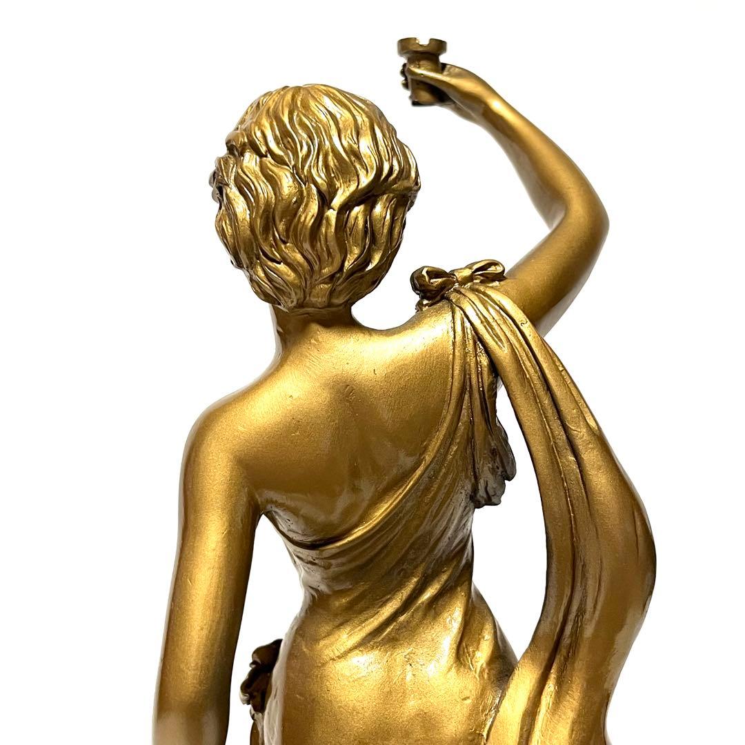 希少■新品■SEIKO■置き時計・振り子時計・女神・ヴィーナス・ブロンズ・レトロ