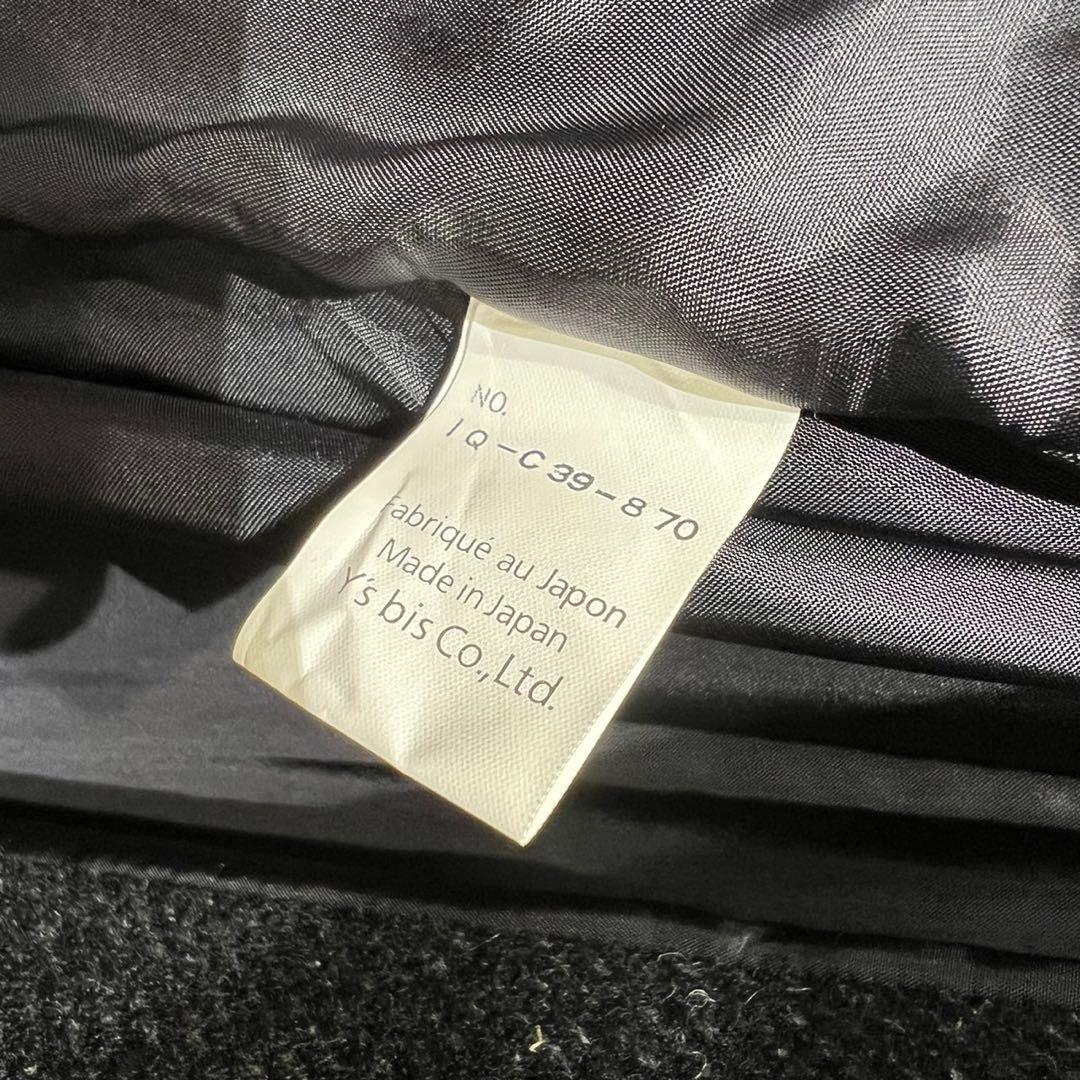 希少 美品 90s Y’s 上質 ウール スーパーロング チェスターコート