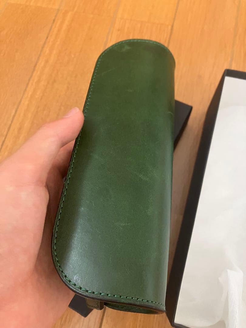 デブペンケース　グリーン　箱付き おまけ付き