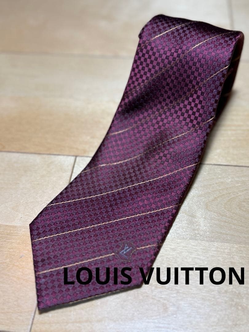 極美品　LOUIS VUITTON ネクタイ