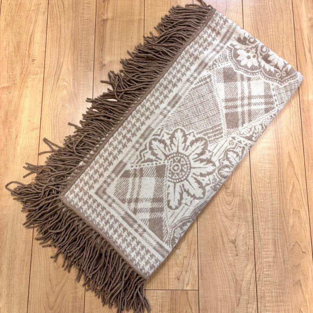 新品同様✨ロロピアーナ カシミヤ100% 大判ブランケット