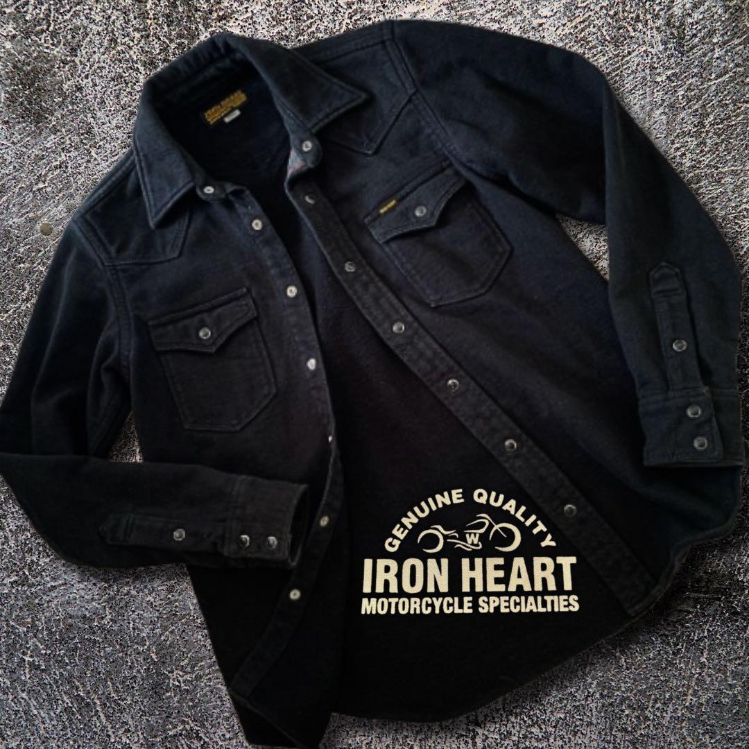『黒鎧◎』IRON HEART(アイアンハート)エクストラヘビースウェットシャツ