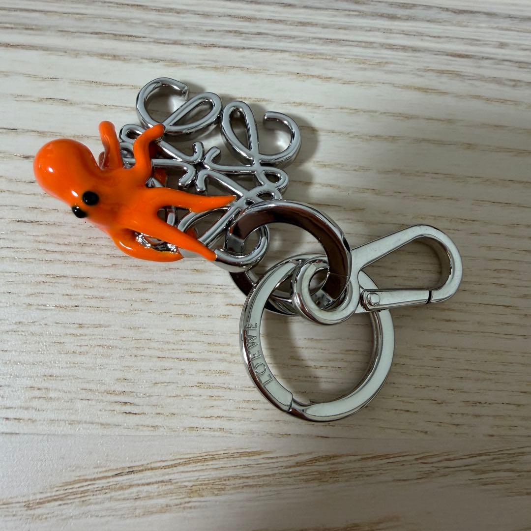 LOEWE タコチャーム キーホルダー　スナフジタ