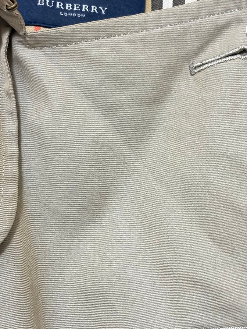 【BURBERRY 】メンズ バーバリー ベージュ トレンチコート