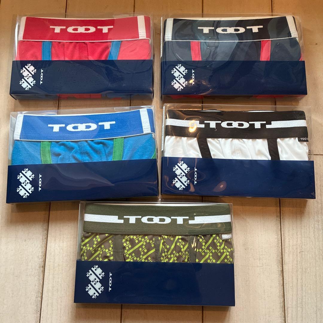 TOOT ボクサーブリーフ 5点　新品未使用　Sサイズ　週末まで値引