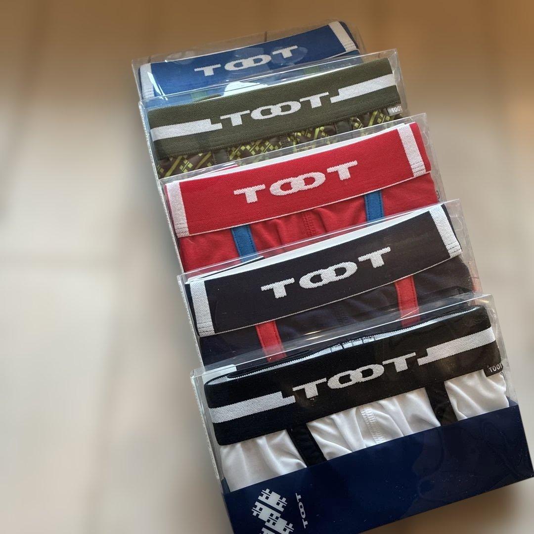TOOT ボクサーブリーフ 5点　新品未使用　Sサイズ　週末まで値引